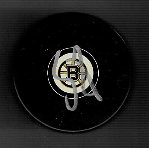 Carl Soderberg İmzalı Boston Bruins Diski - İmzalı NHL Diskleri