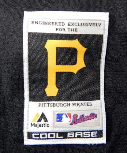 2014 Pittsburgh Pirates Blake Wood 55 Oyun Kullanılmış Siyah BP ST Jersey PİTT33172 - Oyun Kullanılmış MLB Formaları