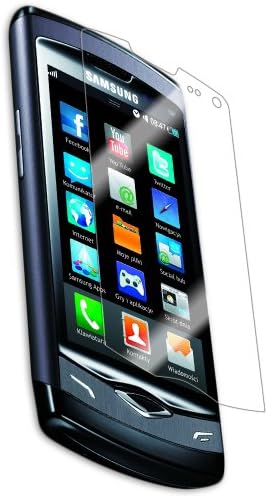 Samsung Wave (S8500) LiquidSkin Kabarcık Önleyici Şeffaf Film ile Uyumlu IQ Shield Ekran Koruyucu