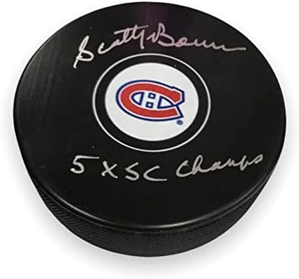 Scotty Bowman İmzalı İmzalı Disk NEP İmzalı NHL Diskleri