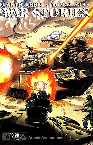 Savaş Hikayeleri (Avatar) 6 (sarma) VF / NM; Avatar çizgi romanı / Garth Ennis