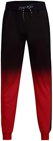 Erkek Sonbahar Kış Packwork Baskı Kazak Üst Pantolon Setleri Spor Takım Elbise Eşofman Tavşan Çorap