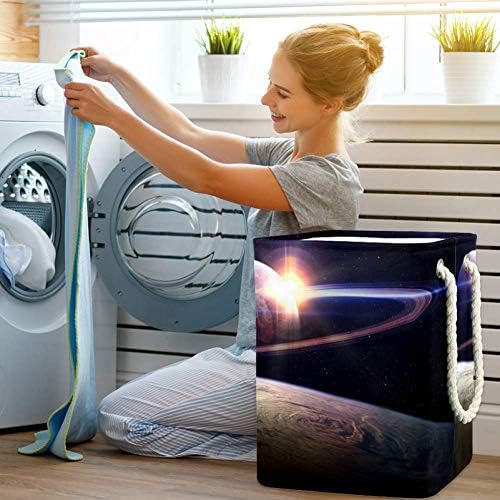 Başar Sunrise Uzay 300D Oxford PVC Su Geçirmez Giysiler Sepet Büyük çamaşır sepeti Battaniye Giyim Oyuncaklar Yatak Odası