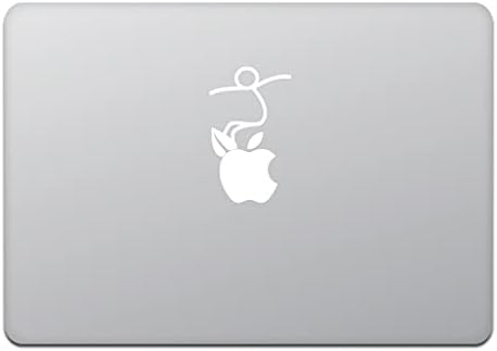 Tür Mağaza MacBook Air / Pro MacBook çıkartması İnsanlar Sörf Sörf Beyaz M617-W