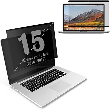 Ytaland Manyetik ekran koruyucu MacBook Air 13.6 inç için M2 Çip 2022 (Model: A2681) / Dizüstü Bilgisayar Gizlilik Filtresi