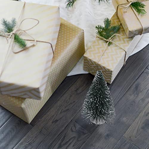 Masaüstü Noel Ağacı 7 Adet Mini Çam Ağaçları Noel Masa Süsleri Noel Ağacı Süsleri Tatil Parti Dekorasyon