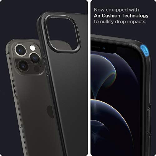 Spigen Temperli Cam Ekran Koruyucu [GlasTR EZ FİT - Gizlilik] ve İnce Fit iPhone için Tasarlanmış 12 Pro Max Durumda (2020)
