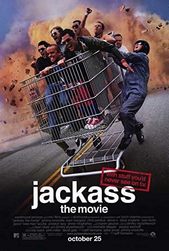 Jackass: Film Afişi Filmi (11 x 17 inç-28 cm x 44 cm) (2002)