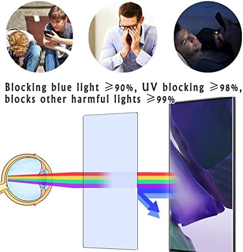 Vaxson 3-Pack Anti mavi ışık ekran Koruyucu ile uyumlu OnePlus Nord İzle 1.78 TPU Film Koruyucular Sticker [Temperli Cam