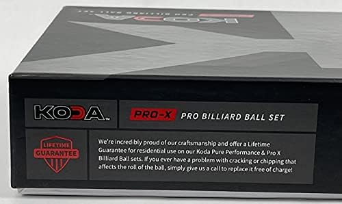 Koda Sports KBPX 2-1 / 4 PRO-X Regülasyon Bilardo ve Bilardo Topları Seti
