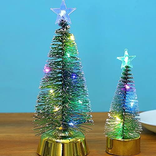 GALPADA 1 adet aydınlık Noel ağacı Noel ağacı süsleme moda masaüstü dekorasyon hediyeler