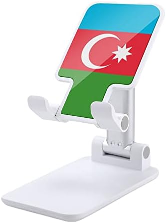 Azerbaycan bayrağı Katlanabilir Masaüstü cep telefon tutucu Taşınabilir Ayarlanabilir Standı Seyahat Masası Aksesuarları