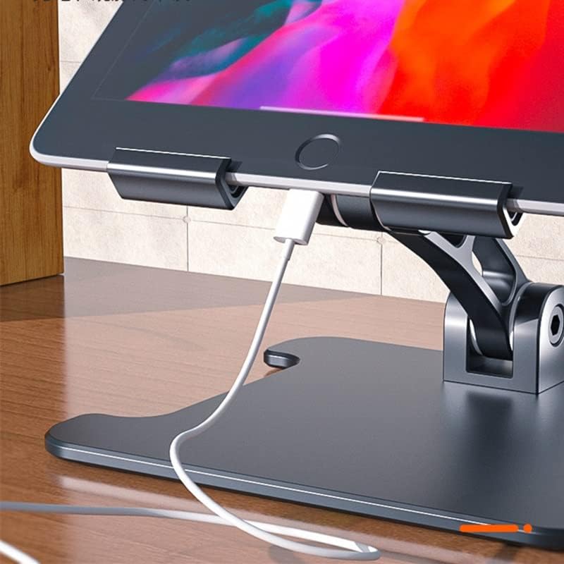 SDFGH Alüminyum Masaüstü Tablet Standı Çift Eksenli Tasarım Yükseklik / Açı Ayarlanabilir akıllı telefon tutucu Tablet Çizim