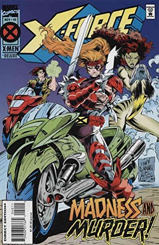 X-Force 40 Deluxe VF; Marvel çizgi romanı / Tony Daniel