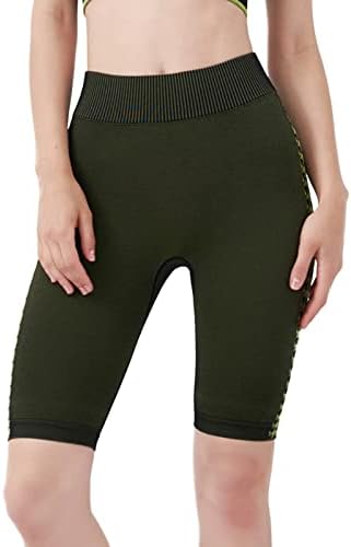 MIASHUI Pamuk Yoga Pantolon Kadınlar için Kısa Dikiş Yoga kadın İnce Streç Koşu Spor Tayt kısa pantolon kadınlar için