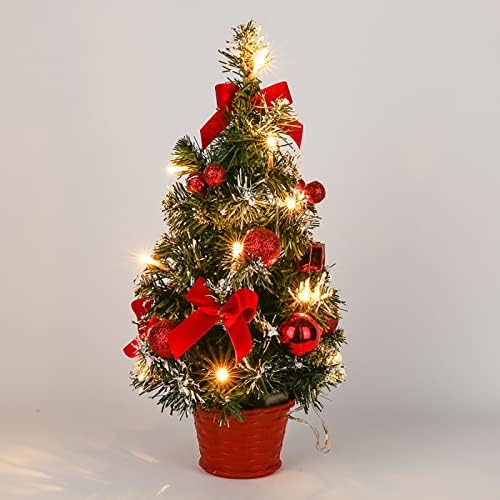 40cm Masa Üstü Yılbaşı Ağacı Mini Çam Kozalakları Yapay Yılbaşı Ağacı Masa Üstü Masa Parti Dekor Noel Top Süslemeleri