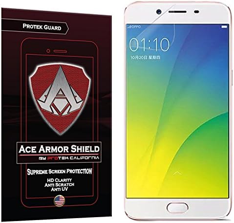 Ace Zırh Kalkan Protek Guard Ekran Koruyucu için Oppo F3 Artı Ücretsiz Ömür Boyu Değiştirme Garantisi ile