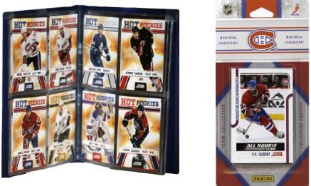 NHL Montreal Canadiens Lisanslı 2011 Skor Takım Seti ve Depolama Albümü