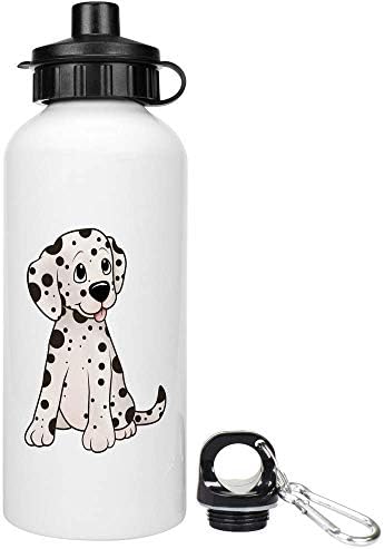 Azeeda 600ml 'Dalmaçyalı Köpek Yavrusu' Yeniden Kullanılabilir Su / içecek Şişesi (WT00007747)