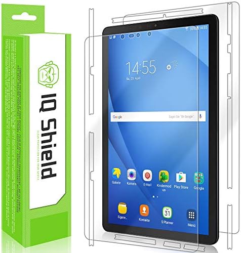 IQ Shield Tam Vücut Cildi Samsung Galaxy Tab S4 (10,5 inç, SM-T835) ile Uyumlu, LiQuidSkin Clear (Tam Kapsama Alanı) Ekran