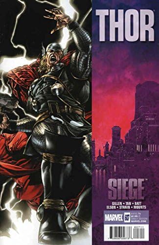 Thor 607 VF / NM; Marvel çizgi romanı / Kieron Gillen-Kuşatma