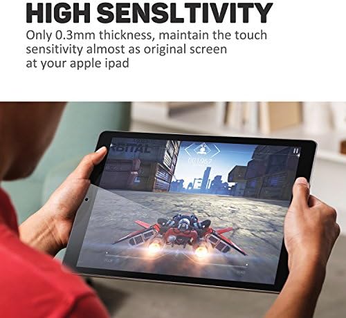 Sevrok 2-Pack Ekran Koruyucu için iPad 6th Nesil / iPad 5th nesil / iPad Hava 2 / iPad Hava ( 9.7 inç Ekran), temperli Cam,