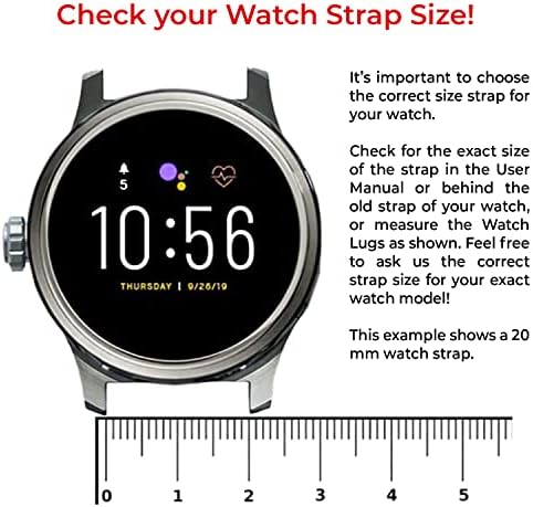 BİR KADEME Hızlı Bırakma saat kayışı İle Uyumlu LG G Watch R W110 Silikon saat kayışı Düğme Kilidi ile, 2'li paket (Siyah