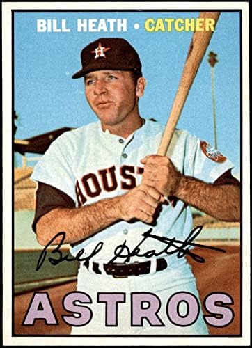 1967 Topps 172 Bill Heath Houston Astros (Beyzbol Kartı) NM / MT Astros