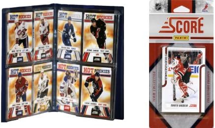 NHL New Jersey Devils Lisanslı 2011 Skor Takım Seti ve Depolama Albümü