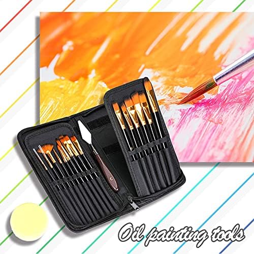 WYWWDXF Sayılarla Boya Fırçaları Akrilik Yağlı Suluboya Resim Boyama Resim Sanatı Kalemler Çizim Malzemeleri Çizim alet takımı