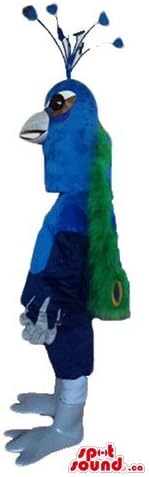 SPOTSOUND Mavi Tavuskuşu Kuş Maskot Kanada Kostüm Karakter süslü elbise