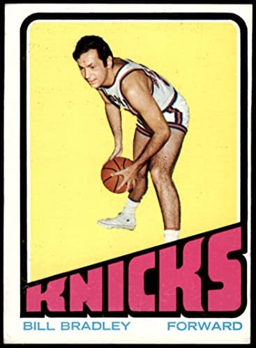 1972 Topps 122 Bill Bradley New York Knicks (Basketbol Kartı) VS/ESKİ Knicks Princeton