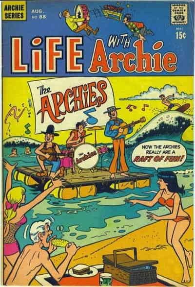 Archie ile Yaşam 88 FUARI; Archie çizgi roman / Bikini kapağı Ağustos 1969