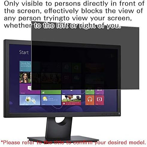 Synvy ekran koruyucu koruyucu, Lenovo ThinkVision X1 ile Uyumlu 27 Ekran Monitör Anti Casus Film Koruyucuları [Temperli Cam