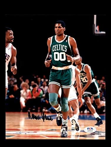 Robert Parish PSA DNA Coa İmzalı 8x10 Fotoğraf İmzası - İmzalı NBA Fotoğrafları