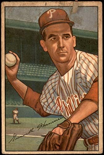 1952 Okçu 35 Büyükanne Hamner Philadelphia Phillies (Beyzbol Kartı) ADİL Phillies