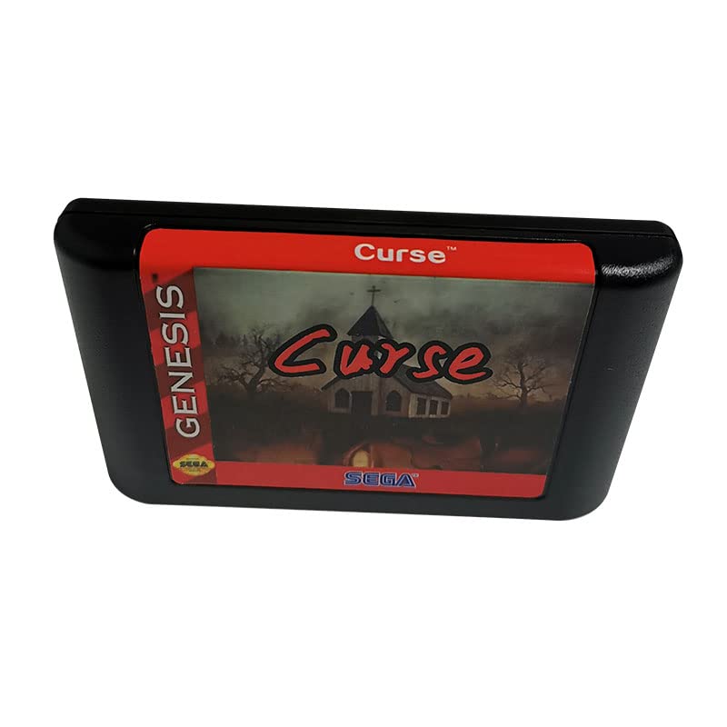 Curse-Oyun Kartuşu-Elektronik Oyunlar 16 BİTLİK MD oyun Kartı PAL Ve NTSC Sürümü İçin