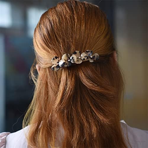 XJJZS saç aksesuarları Taklidi Çiçek saç tokası Yetişkin Yatay Klip At Kuyruğu Klip Üst Klip Saç Kartı