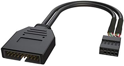 LİNKUP-USB 2.0 Dişi USB 3.0 Erkek 20 Pin IDC Anakart Başlığı Aktif Uyumlu Dönüştürücü Uyumlu Tip C USB-C Yonga Seti ve Panel
