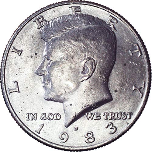 1983 D Kennedy Yarım Dolar 50C Dolaşımsız Hakkında