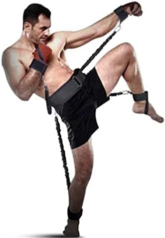YFQHDD Fitness direnç bandı Seti Boks Bacaklar ve Kollar sıkılaştırma bandı Muay Thai Ev Jimnastik salonu Zıplatma Gücü Eğitimi
