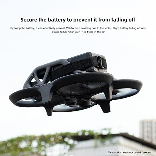 DJI AVATA Pil Anti-dekolmanı Kayış Pil Kapağı Koruyucu Drone Uçak Pil Sabitleme Aksesuarları