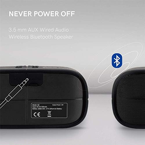 atune analog Hoparlör Bluetooth Hoparlörler Taşınabilir Mini Kablosuz Yüksek Sesle Ses Şarj Edilebilir Dinamik Derin Bas