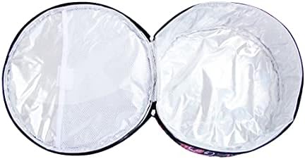 İki Topak Şeker TORBASI0301 - 5121 Değerli Taşlar Nefis Yuvarlak Yemek Kabı, 12 inç çapında
