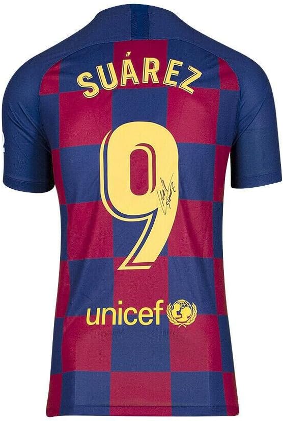 Luis Suarez İmzalı Barcelona Forması-2019/2020, 9 Numara İmzalı Forma-İmzalı Futbol Formaları