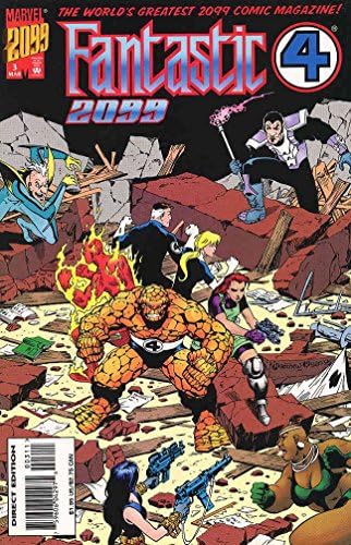 Fantastik Dörtlü 2099 3 VF / NM ; Marvel çizgi romanı