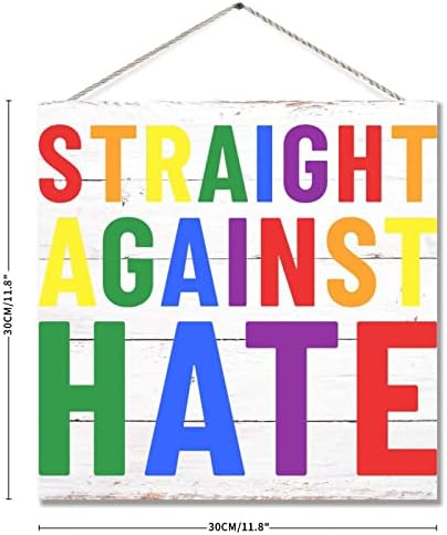 Gökkuşağı Kalp Gnome Ahşap İşareti Eşcinsel Gurur Duvar İşareti LGBT İşareti Gökkuşağı Eşitlik Lezbiyen Rustik Plak Ev Dekoratif