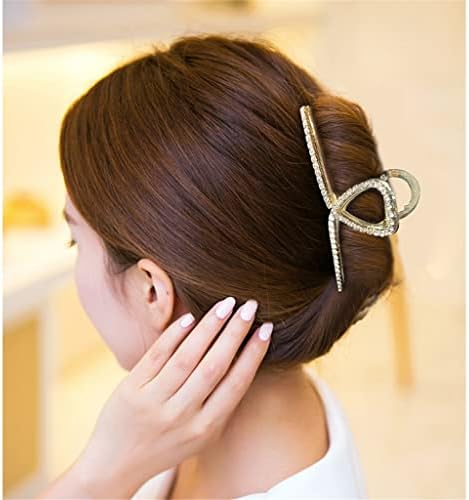 WİONC Saç Tokası Yarım kravat saç tokası Arkasında Kafa Kadın Klip Headdress Taklidi Saç Tokası Üst Klip saç aksesuarları