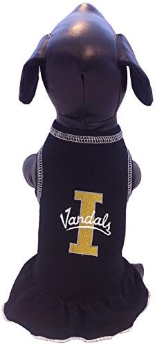 Tüm Yıldız Köpekler Elbise-Idaho NCAA Idaho Vandallar Amigo Köpek Elbise, Takım Rengi, Küçük