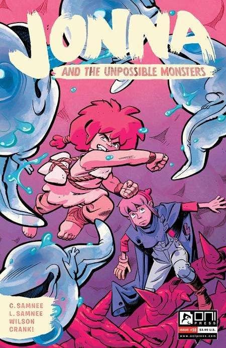 Jonna ve İmkansız Canavarlar 10A VF / NM; Oni çizgi roman